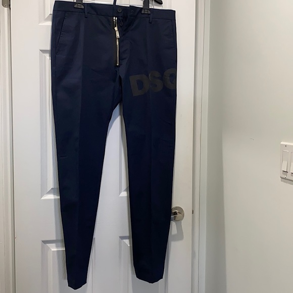 DSQUARED2
Brand New Trousers Admiral Fit Navy size 54IT - Picture 1 of 7